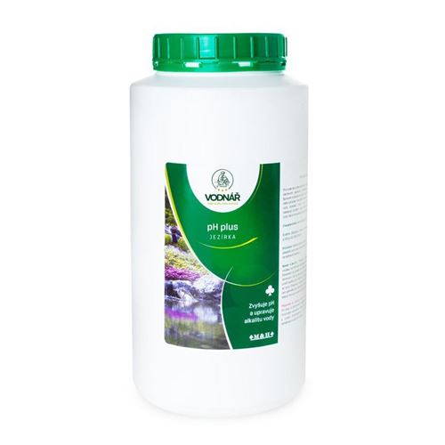 Přípravek na úpravu vody Vodnář pH plus Jezírka 3 kg