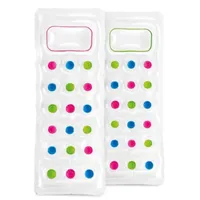 Nafukovací lehátko Intex 188 x 71 cm 18 pocket Průhledné s okénkem