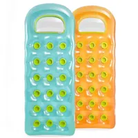 Nafukovací lehátko Intex 188 x 71 cm 18 pocket Barevné s okénkem