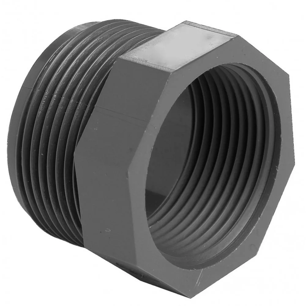 PVC závitová redukce F-M 1 1/2" x 2" PN 16