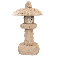 Kamenná zahradní lampa 75 cm