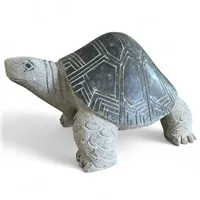 Kamenná želva tmavá 45 cm