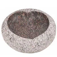 Kamenné napajedlo srdce 25 cm