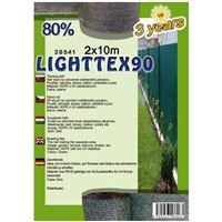 Stínící síť LIGHTTEX90 2x10m zel 80%