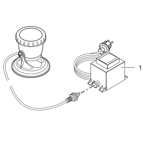 Jezírkové světlo Pontec PondoStar LED warm Set 1