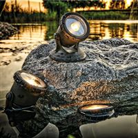 Jezírkové světlo Pontec PondoStar LED warm Set 3