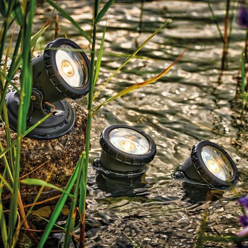 Jezírkové světlo Pontec PondoStar LED warm Set 3