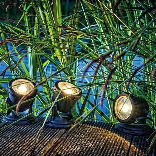 Jezírkové světlo Pontec PondoStar LED warm Set 3