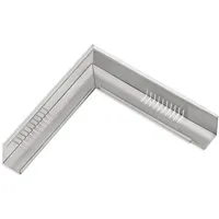 Profil rohový hliníkový 120/80