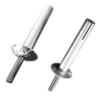Kotvící zatloukací rozpěrný nýt TAPDUR 6 x 30 mm ALU půlkulatý