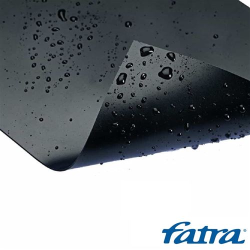 Jezírková fólie 1 mm / 4 m šíře Fatra Aquaplast 805/V-FI černá - cena za m2