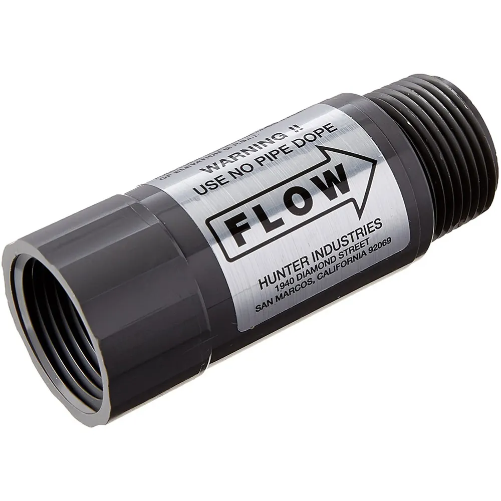 Zpětný ventil nastavitelný Hunter HC-50F-50M 1/2" vni./ven.