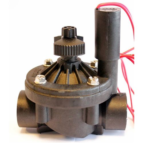 Elektroventil Hunter ICV-101G-B s reg. průtoku 1" VNI - 24V/AC - kulatý