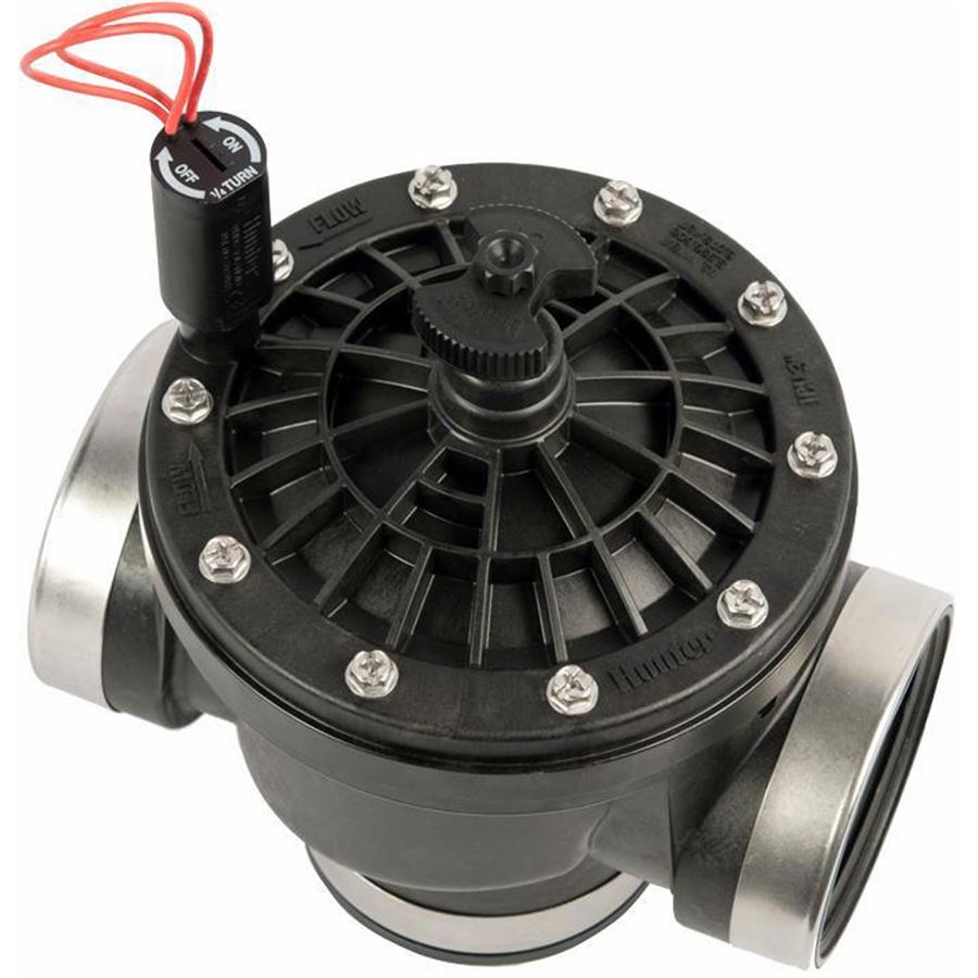 Elektroventil Hunter ICV-301G-B s reg. průtoku 3" VNI - 24V/AC - kulatý