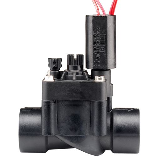 Elektroventil Hunter PGV-101G-B s reg.průtoku 1" VNI - 24V/AC - hranatý