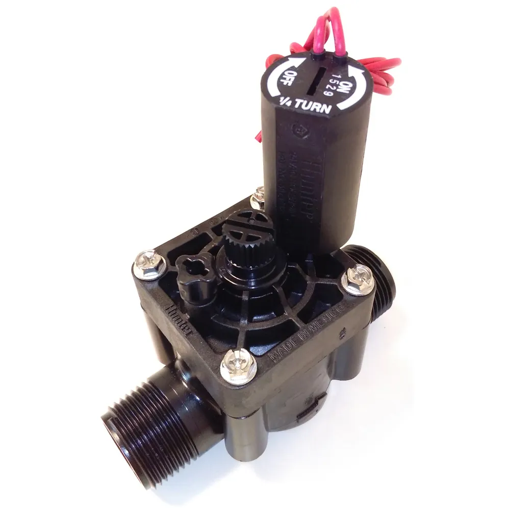 Elektroventil Hunter PGV-101MM-B s reg.průtoku 1" VNĚ - 24V/AC - hranatý