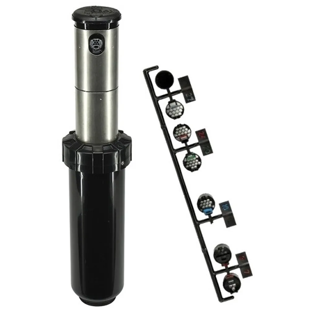 Rotační postřikovač T7P, nerez výs.12, 7cm, 45 ° -360 °, 14,1-22,9 m, sp.ventil, 1 "vn.z.