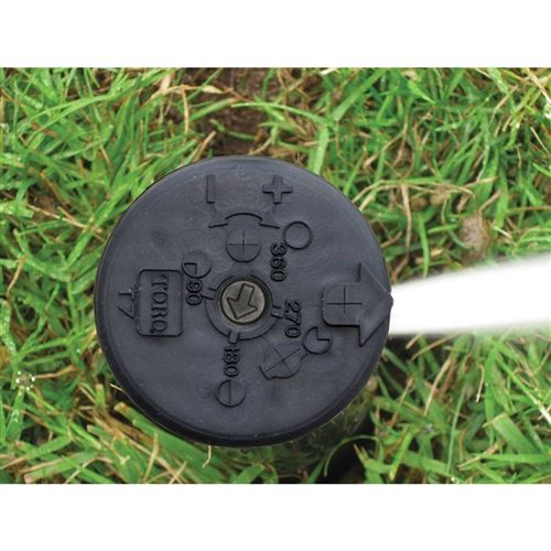 Rotační postřikovač T7P, nerez výs.12, 7cm, 45 ° -360 °, 14,1-22,9 m, sp.ventil, 1 "vn.z.