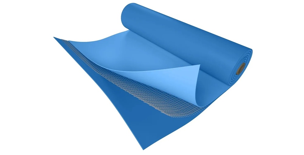 Vyztužená polyesterová mřížka pro jezírkovou PVC fólii Fatra Aquaplast 825PES RAL5015