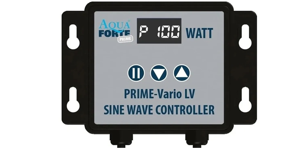 Regulátor AquaForte PRIME Vario LV pro 12V jezírková čerpadla s plynulou regulací výkonu a sine-wave technologií