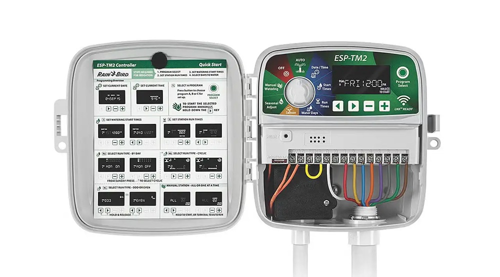 Kompletní návod k nastavení řídící jednotky Rain Bird ESP TM2