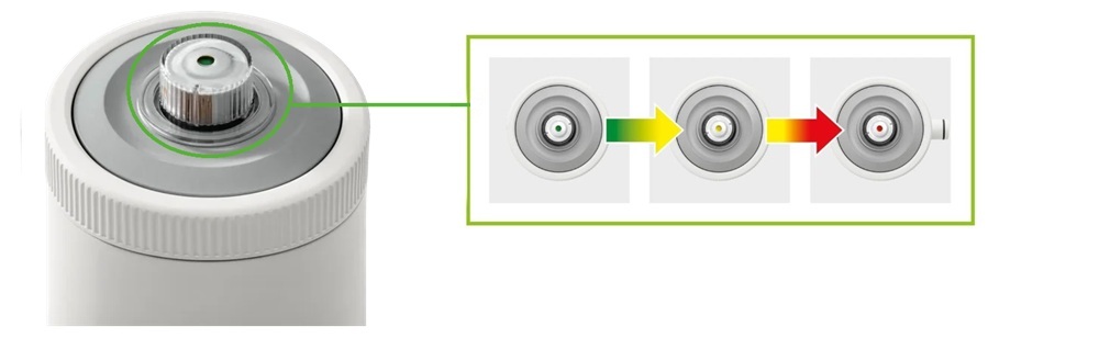 Indikátor zanesení filtrační kartuše Intex