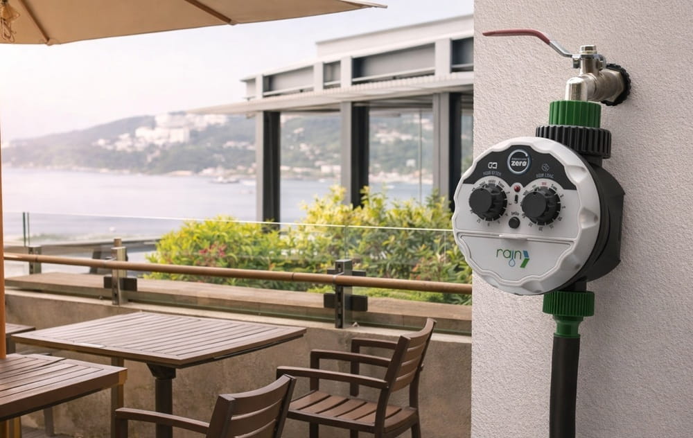 Řídicí jednotka Rain ZERO pro kapkovou závlahu zavlažovanou samospádem