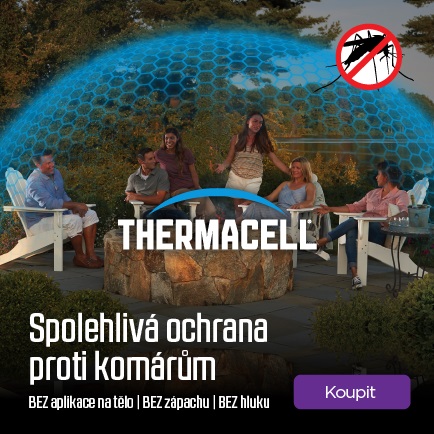 Thermacell jako účinná ochrana proti komárům.