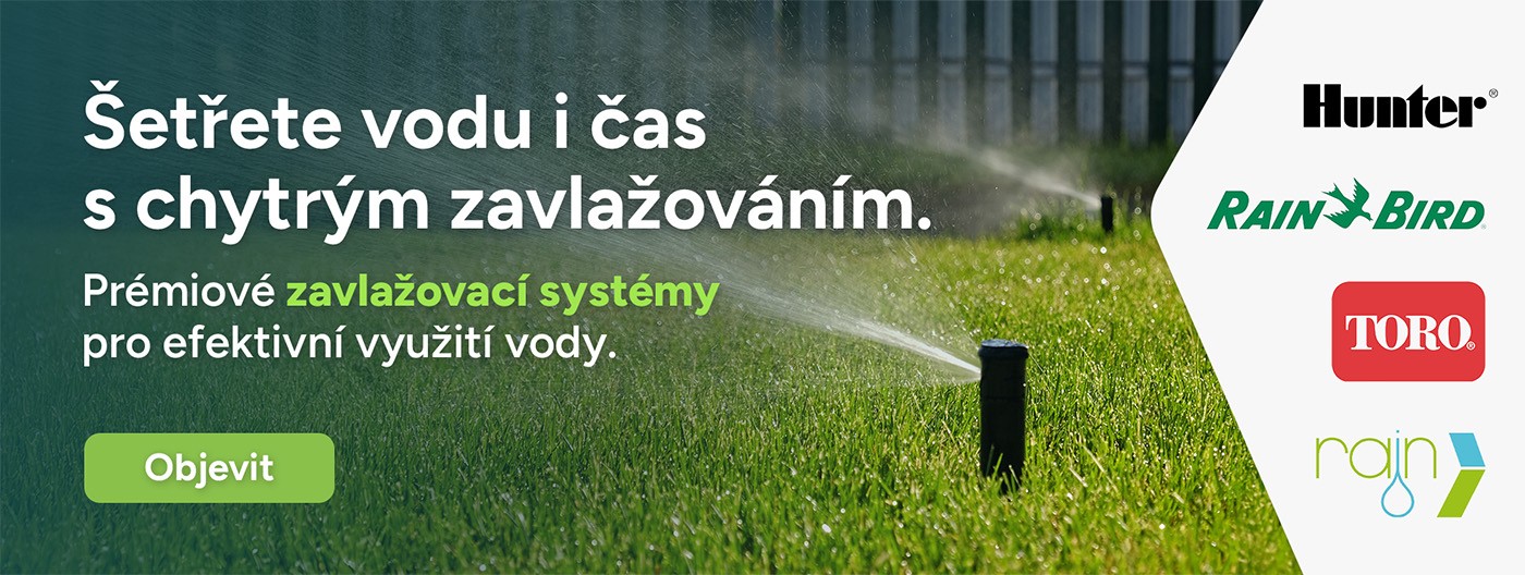 Šetřete vodu i čas s chytrým zavlažováním od prémiových a ověřených značek.