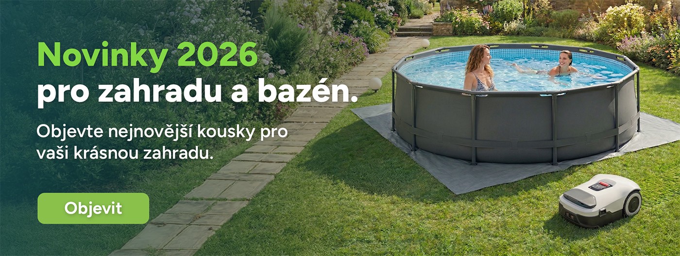 Novinky 2026 pro zahradu a bazén – objevte nejnovější produkty