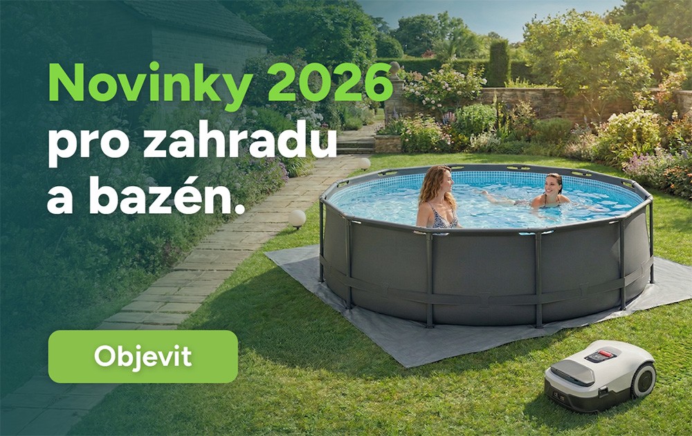 Novinky 2026 pro zahradu a bazén – objevte nejnovější produkty